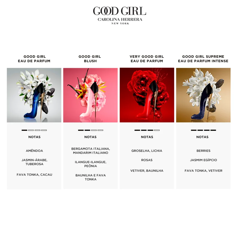 Very Good Girl Carolina Herrera Eau de Parfum - Perfume Feminino 80ml