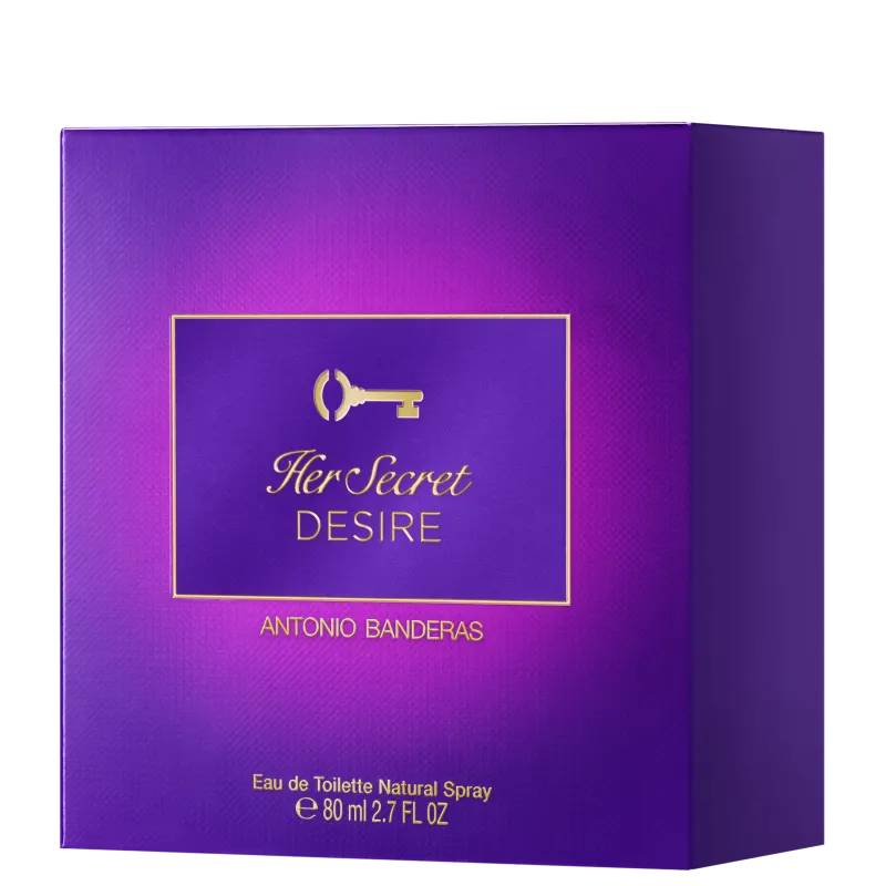 Her Secret Desire Banderas Eau de Toilette - Perfume Feminino 80ml