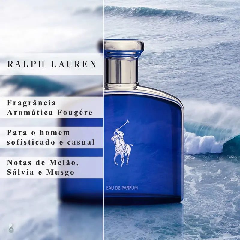 Polo Blue Ralph Lauren Eau de Toilette - Perfume Masculino 200 ml
