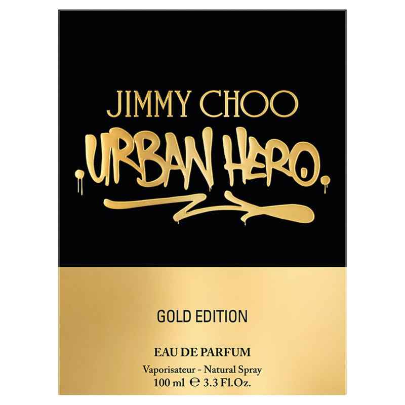 Urban Hero Gold Edition Jimmy Choo Eau de Parfum Masculino 100 ml